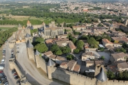 Photo aérienne - Carcassonne - France