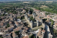 Photo aérienne - Carcassonne - France