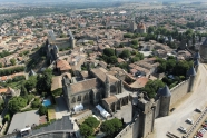 Photo aérienne - Carcassonne - France