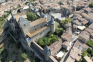Photo aérienne - Carcassonne - France