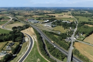 Photo aérienne - Bourg-des-Comptes - France