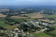 Photo aérienne - Bourg-des-Comptes - France